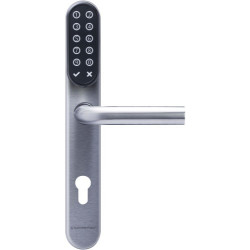 Poignée de Porte Electronique à Code Carré 8x92mm JPM PLAQUE 1/2PE Mifare +...