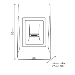Kit Lecteur Biométrique Autonome pour 1 Porte