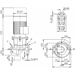 WILO 2120774 - Pompe Centrifuge à Moteur Ventilé