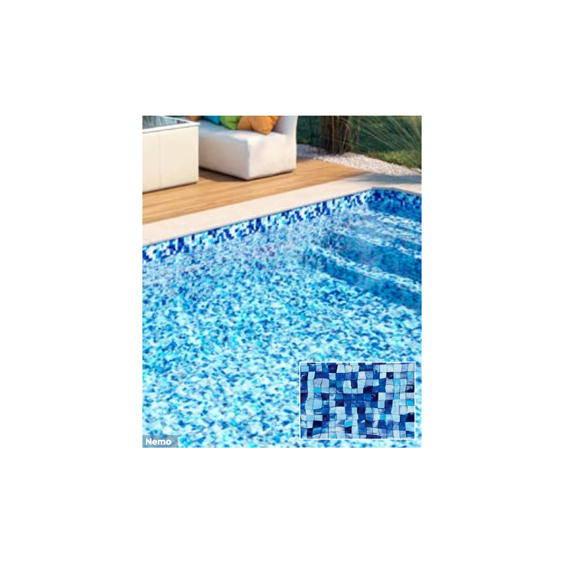 PROCOPI BWT 70201155 - Revêtement sol pour piscine Aqualiner - Némo
