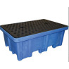 STOCKMAN BRP 2 - Bac - Palette de Rétention Polyéthylène Capacité 230L