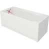 Baignoire rectangulaire CERSANIT Flavia