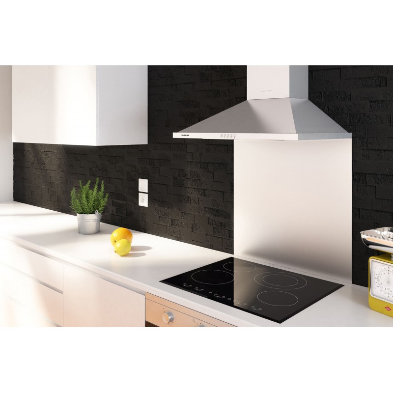 SILVERLINE H10060 015 - Hotte murale aspirante Tessy 60 cm Inox SILVERLINE H10060 015 - Hotte murale aspirante Tessy 60 cm Inox
