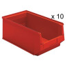 UTZ A145128 - Lot de 10 Bacs à Bec / Boîte de Stockage