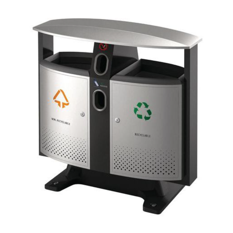 VEPA BINS VB 650408 - Poubelle d'extérieur 2 X 39 Litres VEPA BINS VB 650408 - Poubelle d'extérieur 2 X 39 Litres