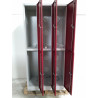 A039216 - Armoire vestiaire 6 cases 3 colonnes largeur 300mm