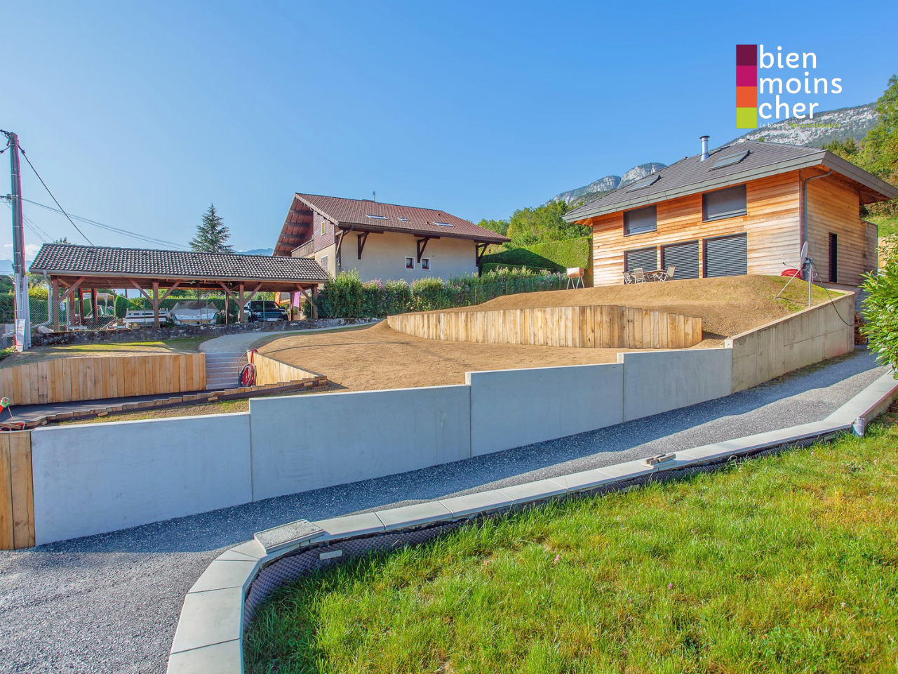 Combien coûte la construction d&rsquo;un mur de soutènement ?