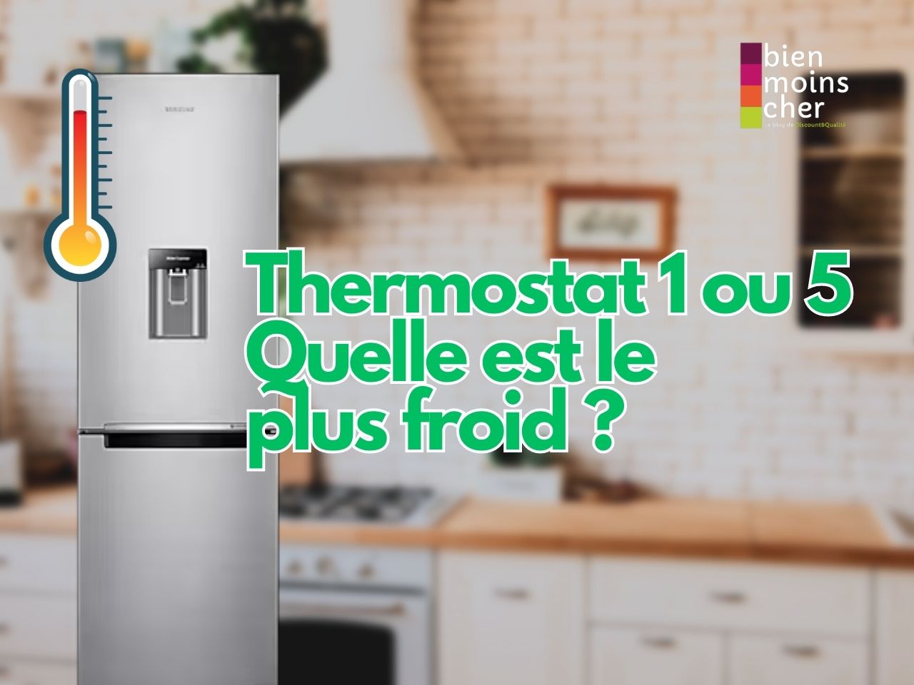 Thermostat frigo 1 ou 5 : Quel est le plus froid ?