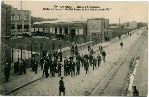 L'usine De Dietrich en 1910