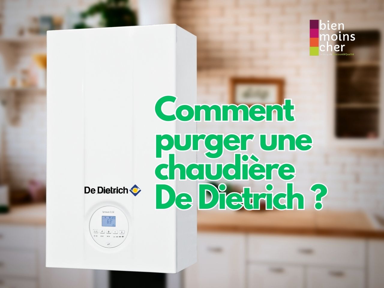 Comment purger une chaudière De Dietrich ?