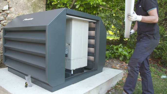 Caisson d'insonorisation pour pompes à chaleur
