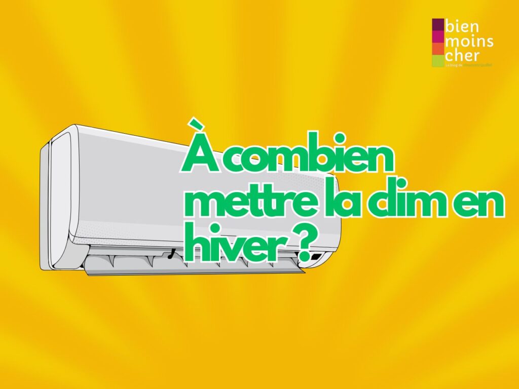 À combien mettre la clim en hiver ?