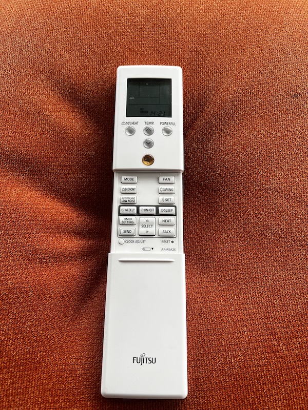 télécommande fujitsu clim entière