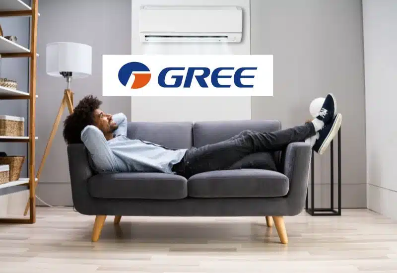 Publicité de la marque de climatisation Gree