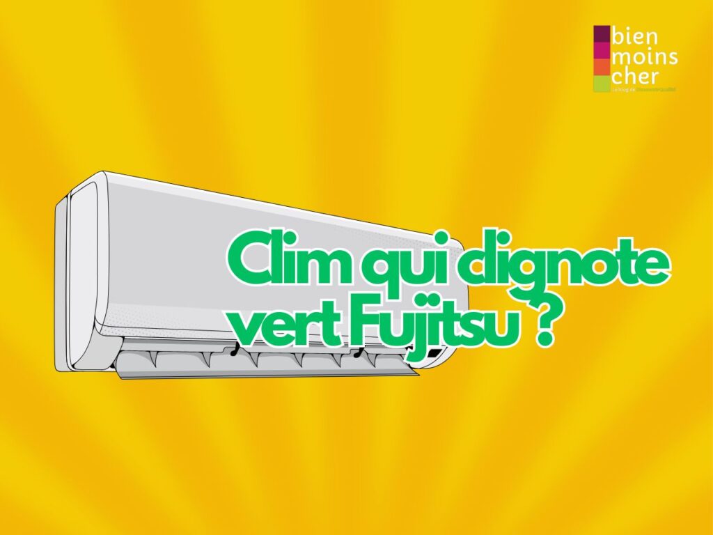 Clim qui clignote vert Fujitsu 