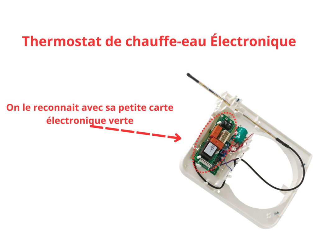 Le chauffe-eau à thermostat électronique