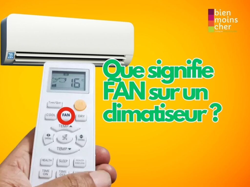 Que signifie FAN sur un climatiseur ?