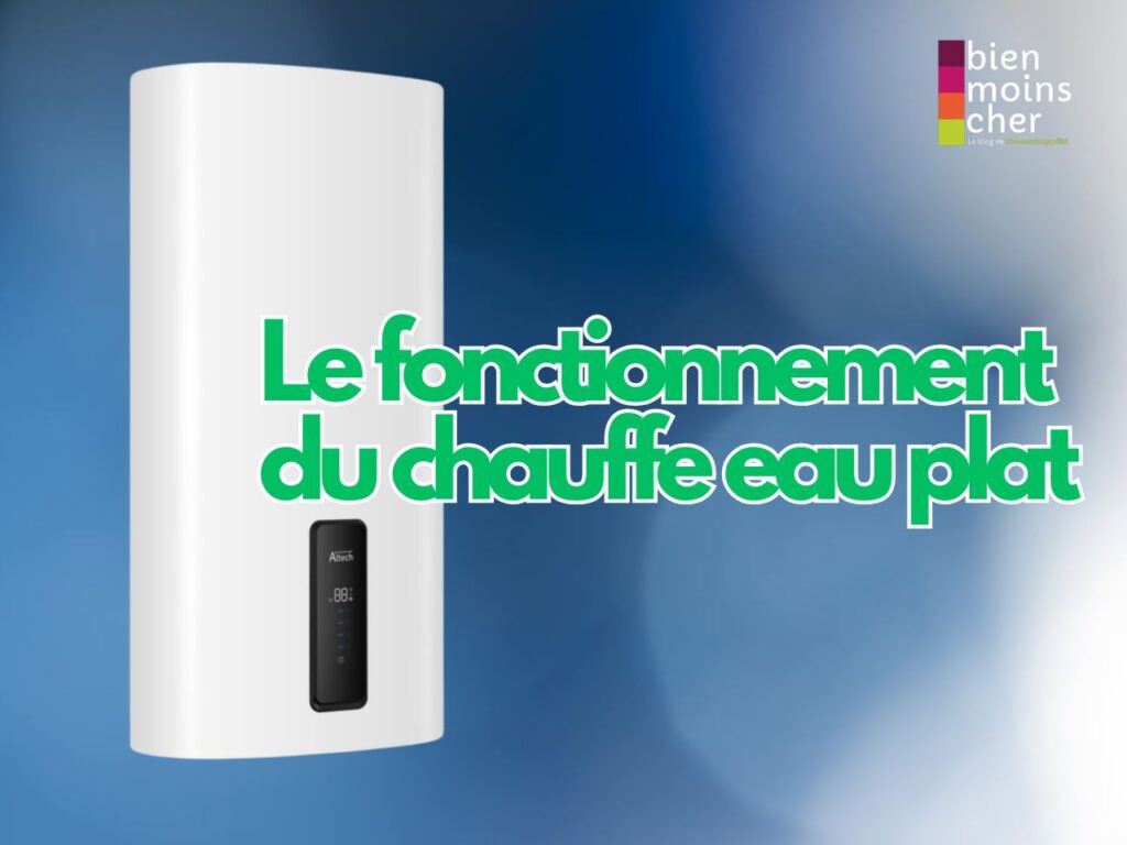 Comment fonctionne un chauffe eau plat​ ?