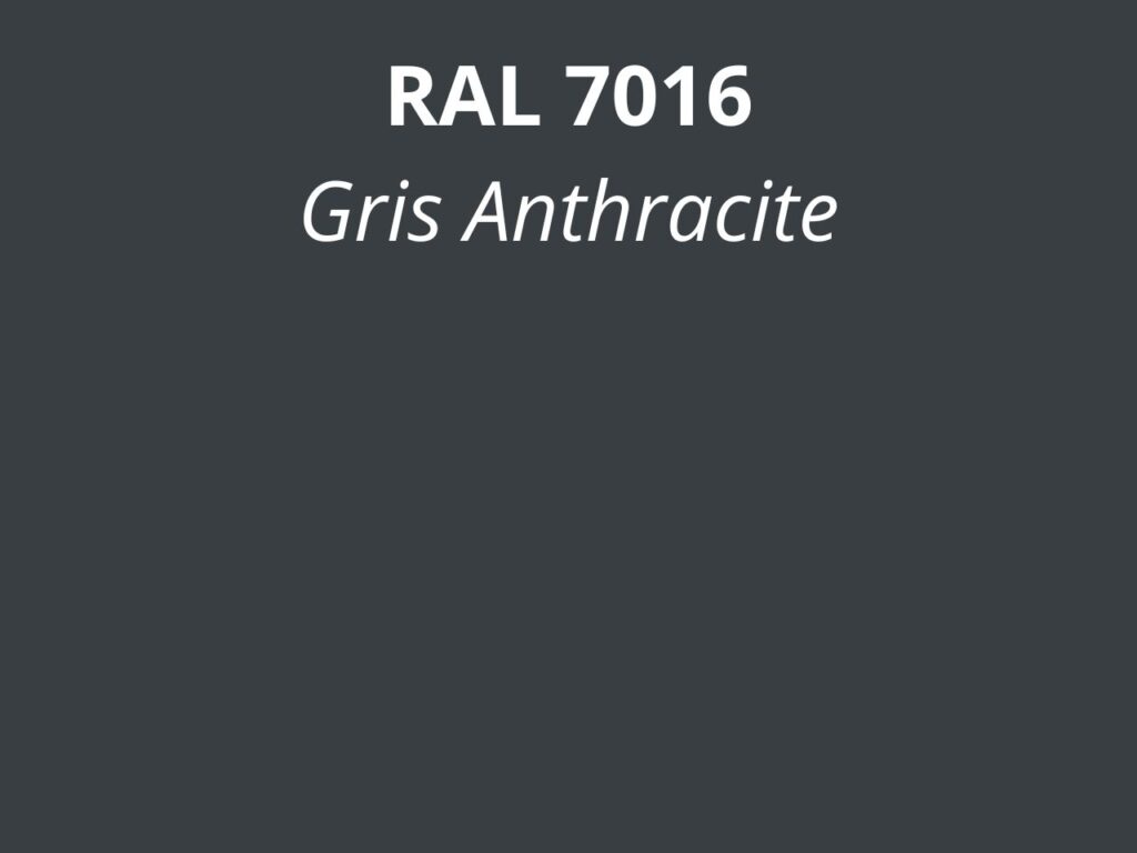 Gris Anthracite RAL 7016.