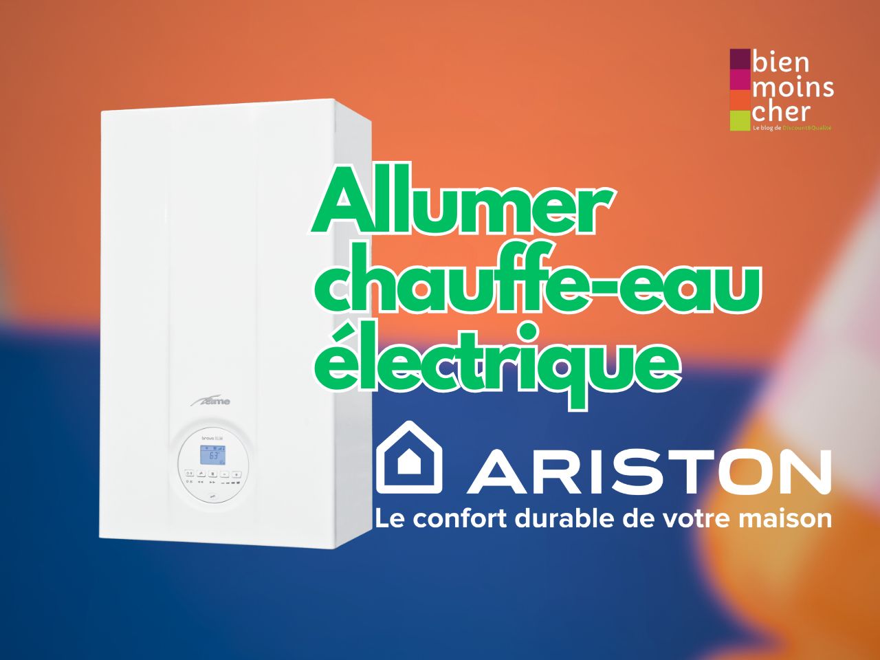 Comment allumer un chauffe-eau électrique Ariston ?