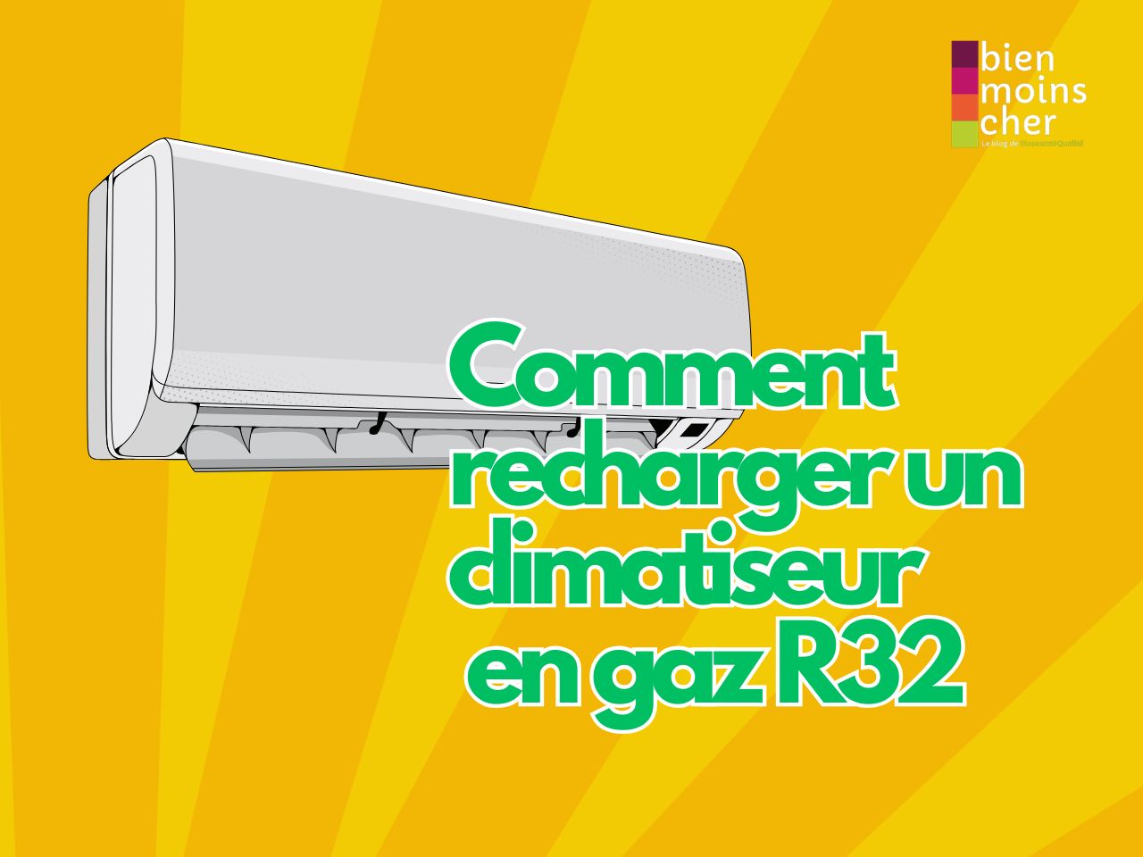 Comment recharger un climatiseur en gaz R32 ?
