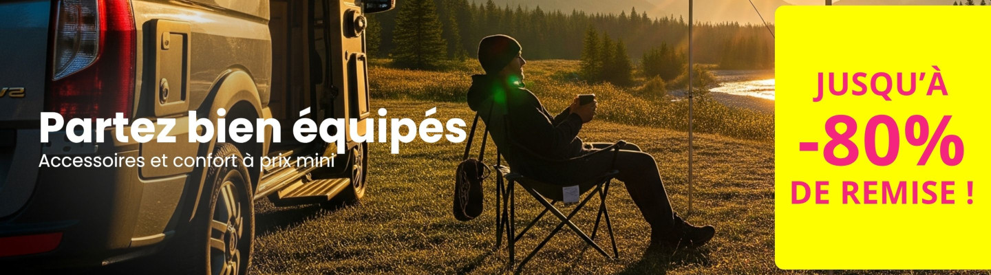 Équipements Camping-car à Prix Discount