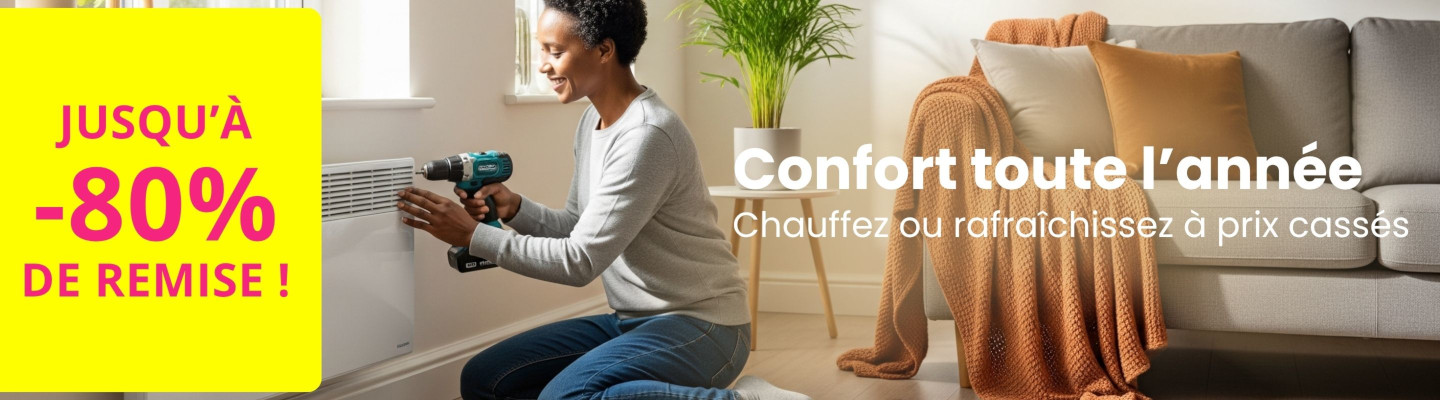 Chauffage climatisation à Prix Discount